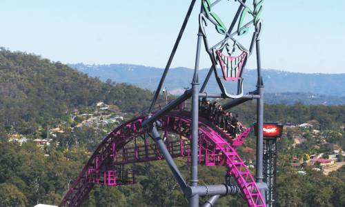 Experience the DC Rivals HyperCoaster from a New Perspective
